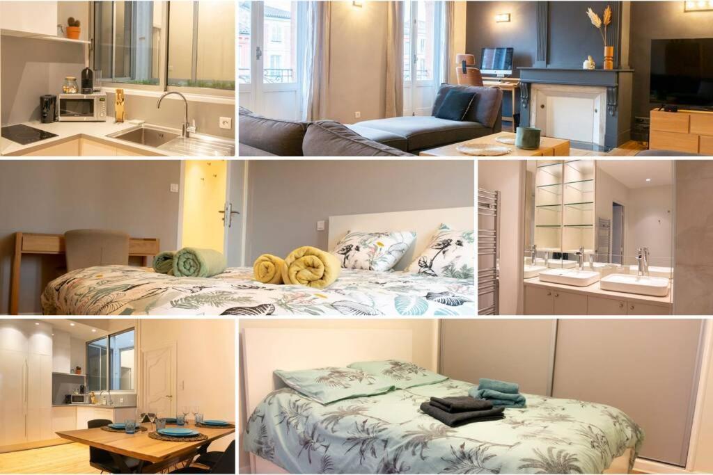 Confort Appartement 110 m² CleanNcosy Toulouse Hypercentre Extérieur photo